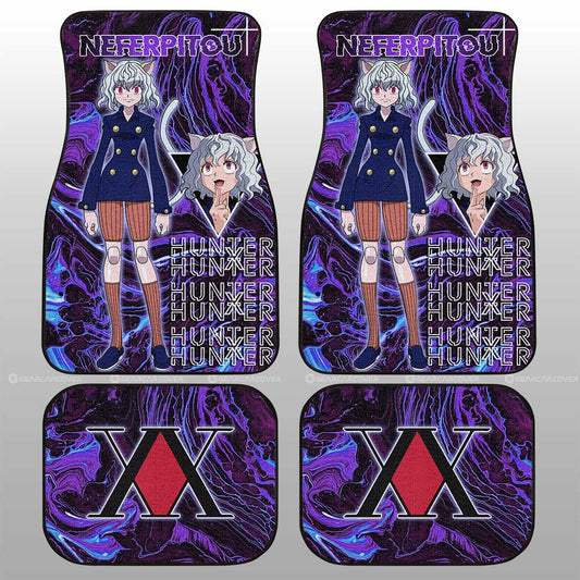 Neferpitou Car Floor Mats Custom Hunter x Hunter Anime Car Accessories - Gearcarcover - 1