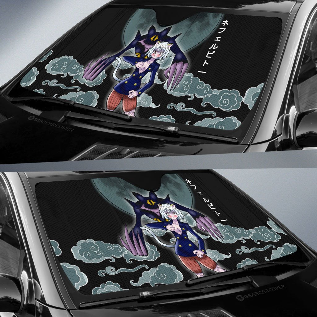 Neferpitou Car Sunshade Custom Hunter x Hunter Anime Car Accessories - Gearcarcover - 2