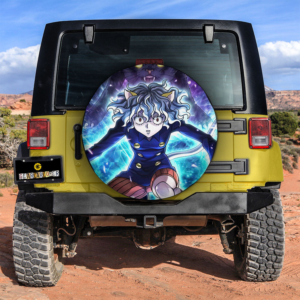 Neferpitou Spare Tire Covers Custom Hunter x Hunter Anime Car Accessories - Gearcarcover - 3