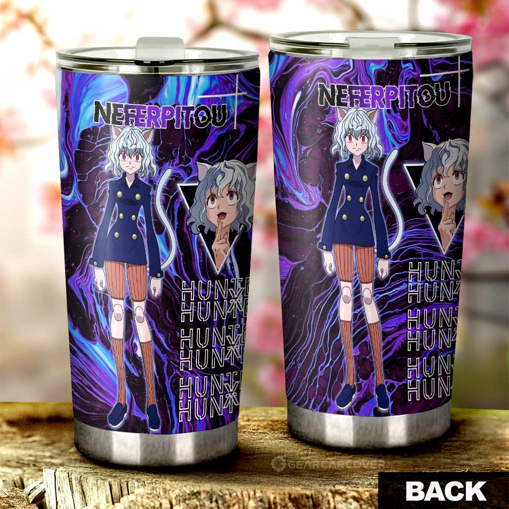 Neferpitou Tumbler Cup Custom Hunter x Hunter Car Accessories - Gearcarcover - 3