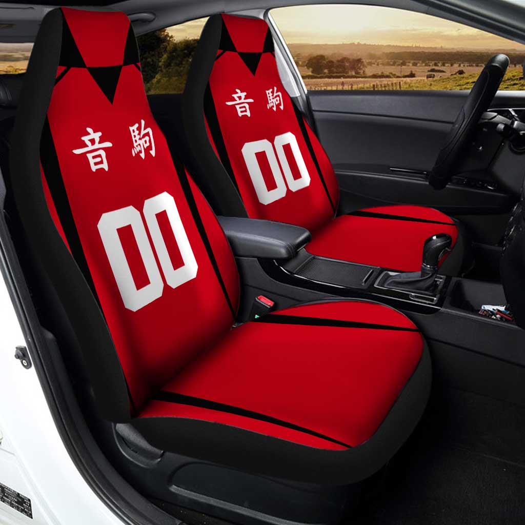 Nekoma High Car Seat Covers Personalized Haikyuu Anime Car Accessories - Gearcarcover - 2