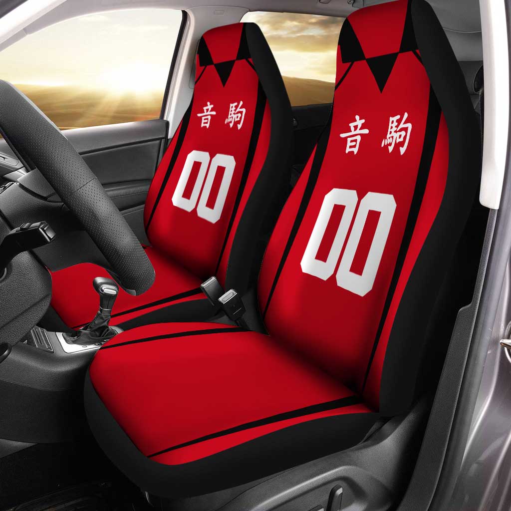 Nekoma High Car Seat Covers Personalized Haikyuu Anime Car Accessories - Gearcarcover - 1