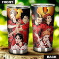 Nekoma Team Tumbler Cup Custom Anime Haikyuu Car Accessories - Gearcarcover - 3