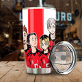 Nekoma Tumbler Cup Custom Anime Haikyuu Car Accessories - Gearcarcover - 1
