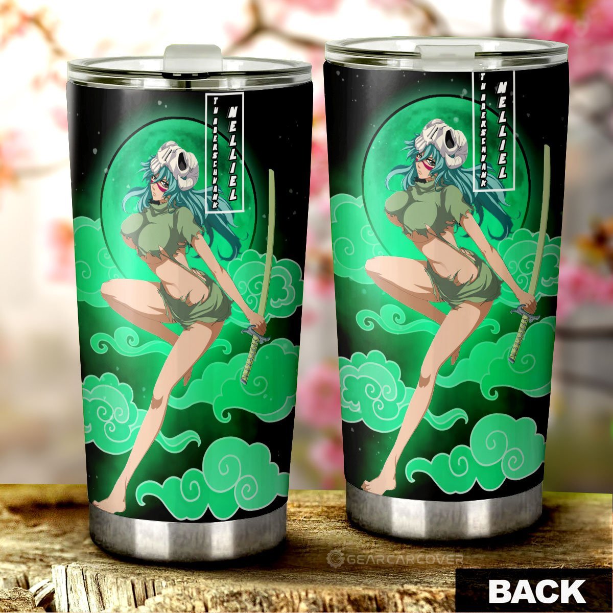 Nel tu Tumbler Cup Custom Anime Bleach Car Interior Accessories - Gearcarcover - 3