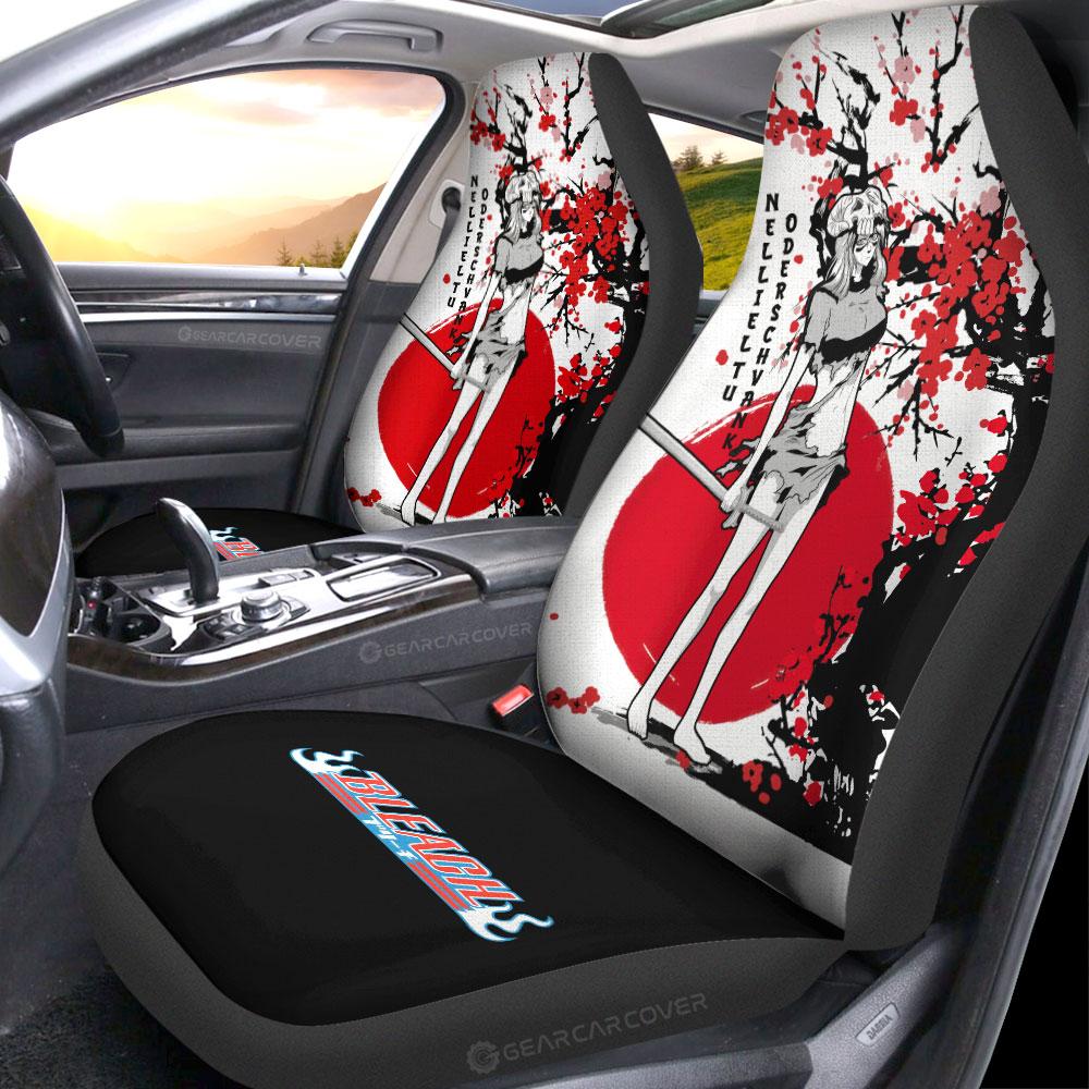 Nelliel Tu Odelschwanck Car Seat Covers Custom Japan Style Anime Bleach Car Interior Accessories - Gearcarcover - 2