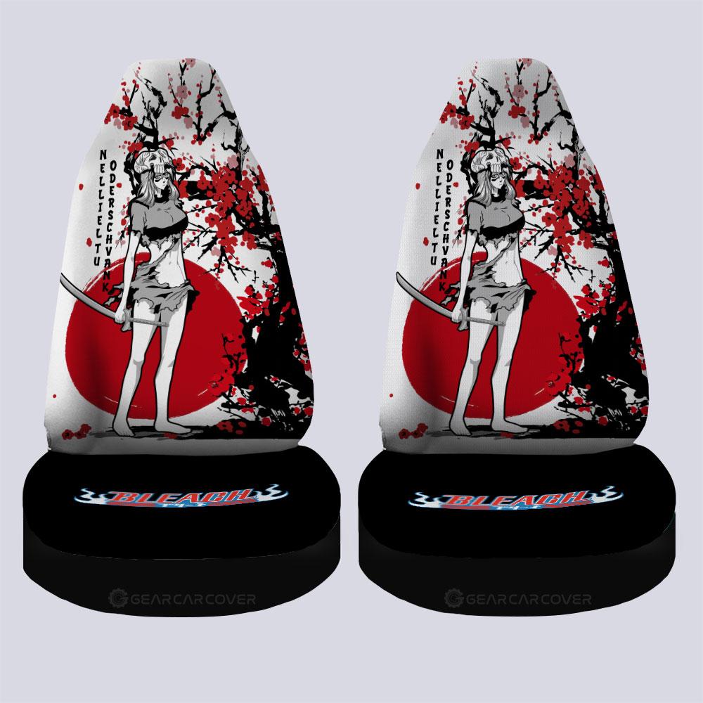 Nelliel Tu Odelschwanck Car Seat Covers Custom Japan Style Anime Bleach Car Interior Accessories - Gearcarcover - 4