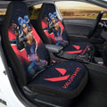 Neon Car Seat Covers Custom Valorant Agent - Gearcarcover - 2
