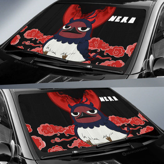 Nero Car Sunshade Custom Black Clover Anime Car Accessories - Gearcarcover - 2