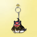 Nero Keychain Custom Black Clover Anime Car Accessories - Gearcarcover - 2