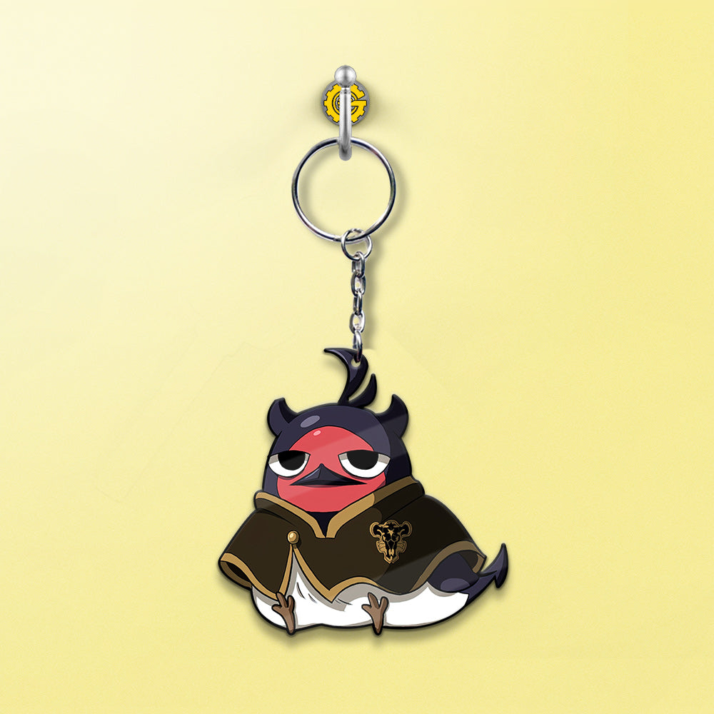 Nero Keychain Custom Black Clover Anime Car Accessories - Gearcarcover - 2