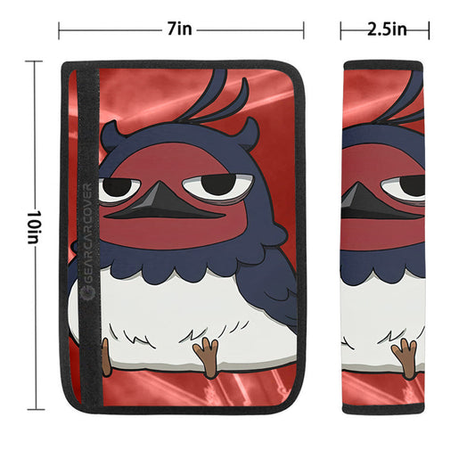 Nero Seat Belt Covers Custom Black Clover Anime Car Accessories - Gearcarcover - 1