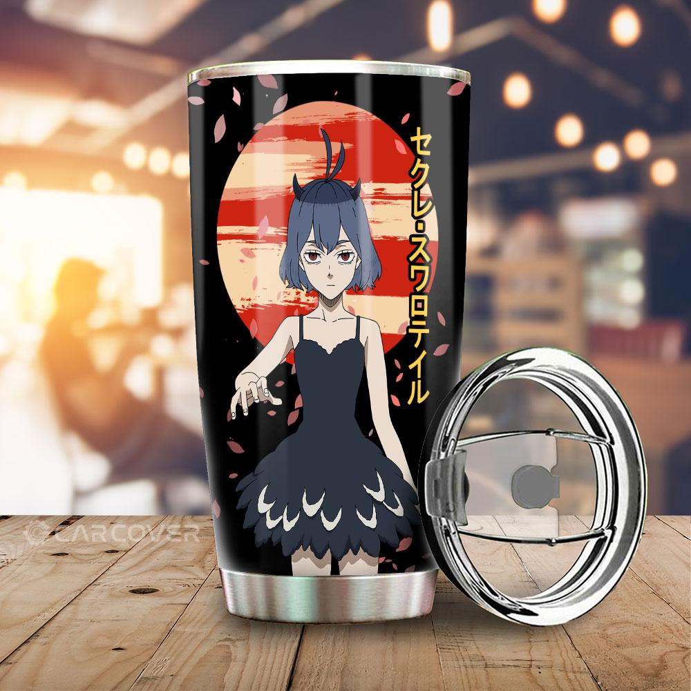 Nero Tumbler Cup Custom Black Clover Anime Car Interior Accessories - Gearcarcover - 1