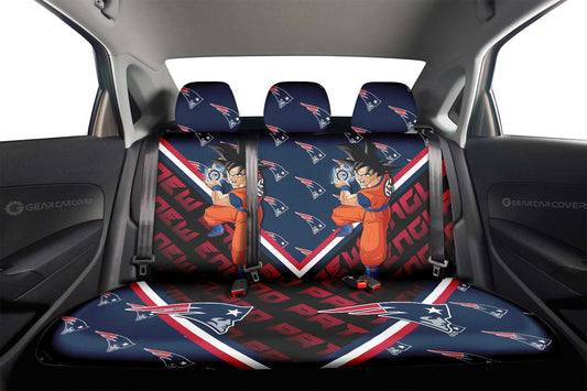 New England Patriots Car Back Seat Covers Custom Car Accessories For Fans - Gearcarcover - 1