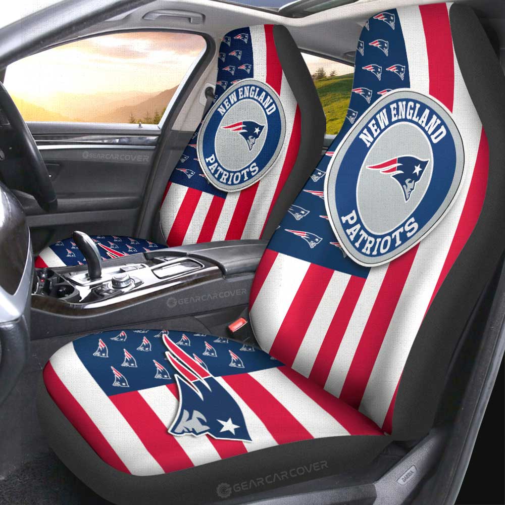 New England Patriots Car Seat Cover