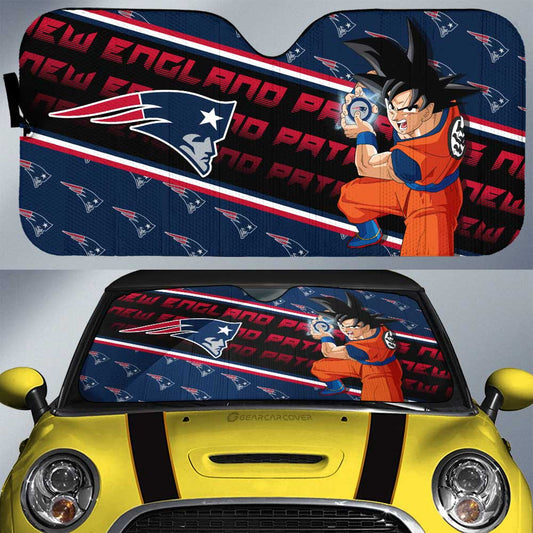 New England Patriots Car Sunshade Custom Car Interior Accessories - Gearcarcover - 1