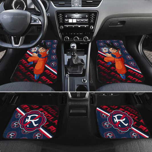 New England Revolution Car Floor Mats Custom Car Accessories For Fans - Gearcarcover - 2