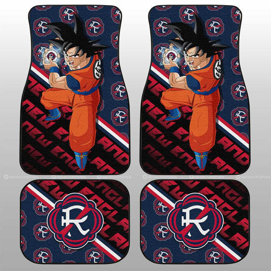 New England Revolution Car Floor Mats Custom Car Accessories For Fans - Gearcarcover - 1