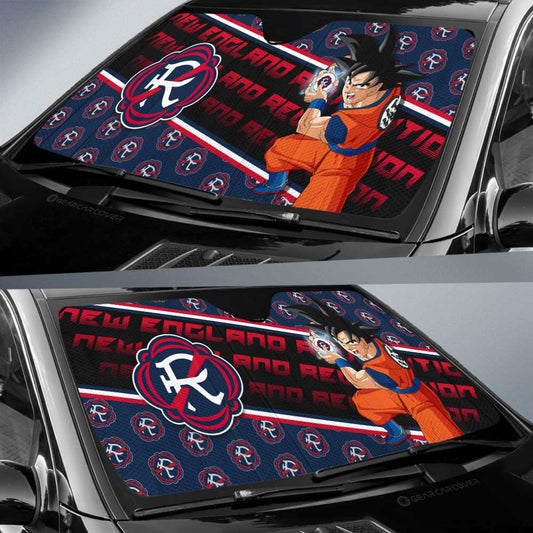 New England Revolution Car Sunshade Custom Car Interior Accessories - Gearcarcover - 2