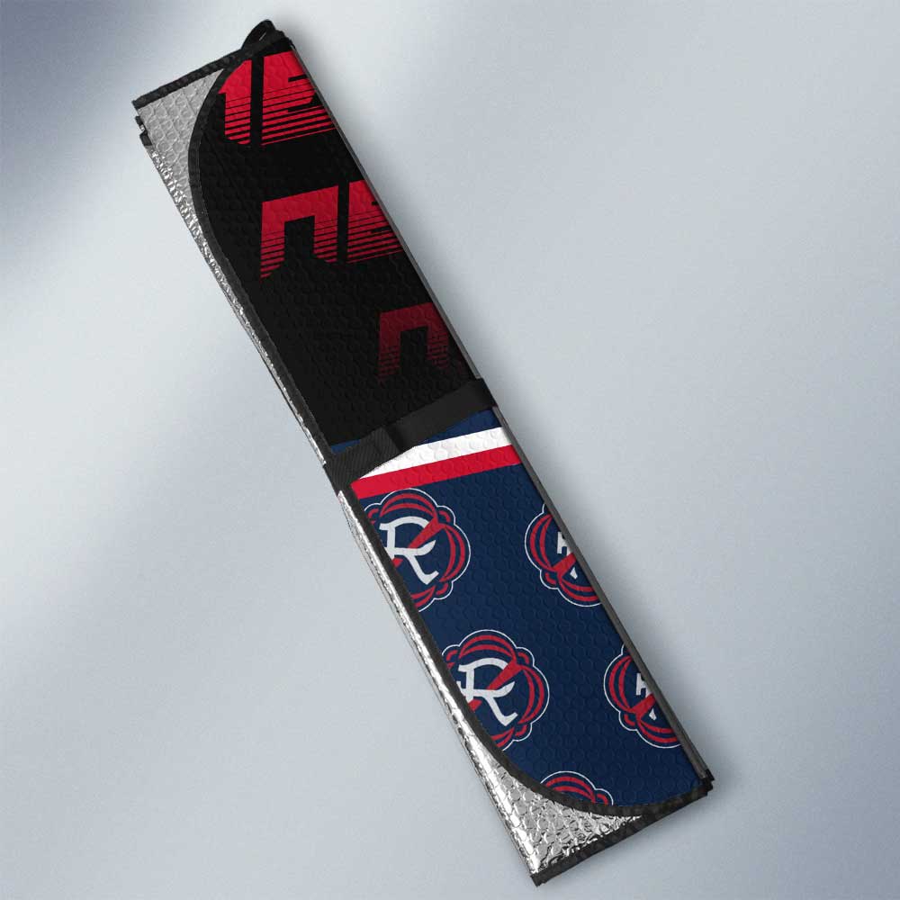 New England Revolution Car Sunshade Custom Car Interior Accessories - Gearcarcover - 3