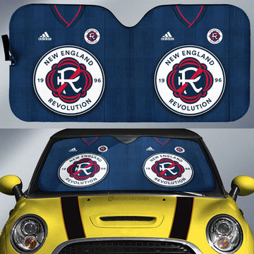 New England Revolution Car Sunshade Custom Car Interior Accessories - Gearcarcover - 1