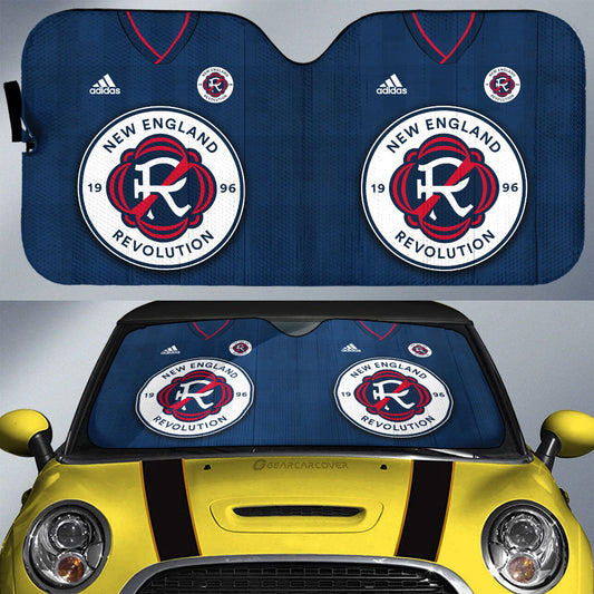 New England Revolution Car Sunshade Custom Car Interior Accessories - Gearcarcover - 1