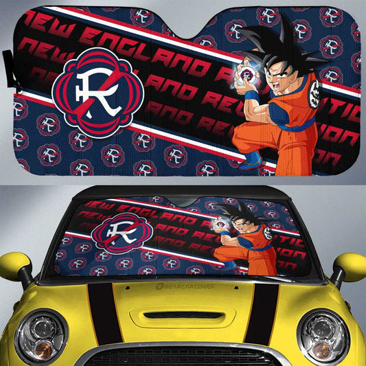 New England Revolution Car Sunshade Custom Car Interior Accessories - Gearcarcover - 1