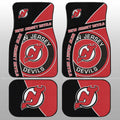 New Jersey Devils Car Floor Mats Custom Car Accessories For Fans - Gearcarcover - 1
