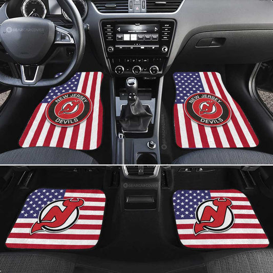 New Jersey Devils Car Floor Mats Custom Car Decor Accessories - Gearcarcover - 2