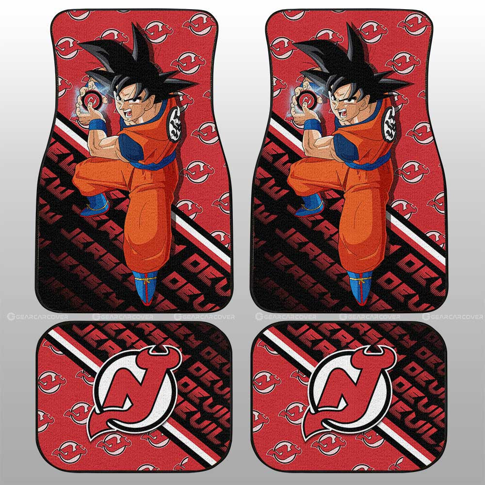 New Jersey Devils Car Floor Mats Custom Car Decorations For Fans - Gearcarcover - 1