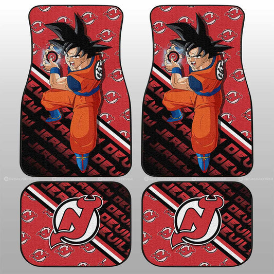 New Jersey Devils Car Floor Mats Custom Car Decorations For Fans - Gearcarcover - 1