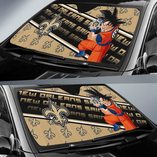 New Orleans Saints Car Sunshade Custom Car Interior Accessories - Gearcarcover - 2