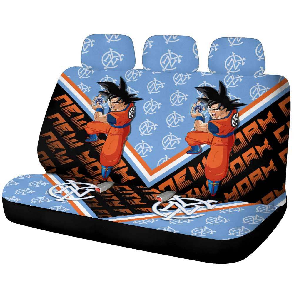 New York City FC Car Back Seat Covers Custom Car Accessories For Fans - Gearcarcover - 1