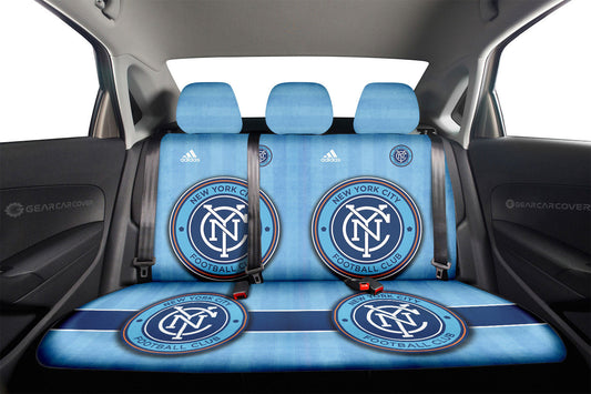 New York City FC Car Back Seat Covers Custom Car Accessories For Fans - Gearcarcover - 1