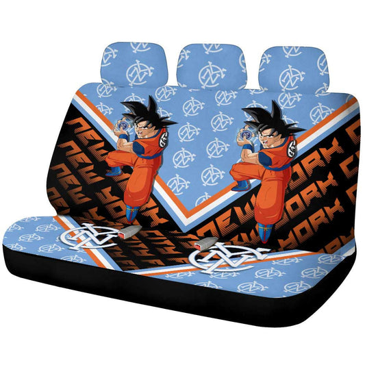 New York City FC Car Back Seat Covers Custom Car Accessories For Fans - Gearcarcover - 1