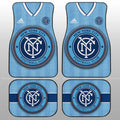 New York City FC Car Floor Mats Custom Car Accessories For Fans - Gearcarcover - 1