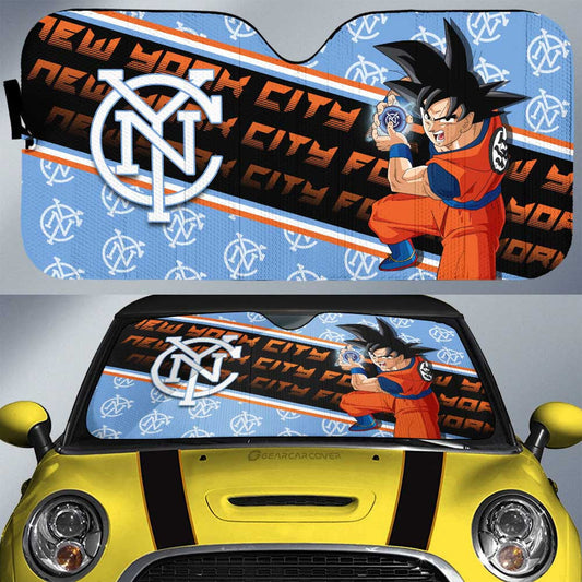 New York City FC Car Sunshade Custom Car Interior Accessories - Gearcarcover - 1