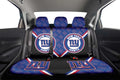 New York Giants Car Back Seat Cover Custom Car Decorations For Fans - Gearcarcover - 2