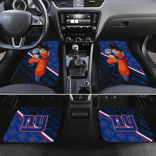 New York Giants Car Floor Mats Custom Car Accessories For Fans - Gearcarcover - 2