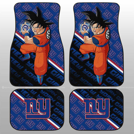 New York Giants Car Floor Mats Custom Car Accessories For Fans - Gearcarcover - 1