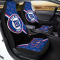 New York Giants Car Seat Covers Custom Car Accessories For Fans - Gearcarcover - 1