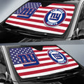 New York Giants Car Sunshade Custom Car Decor Accessories - Gearcarcover - 2