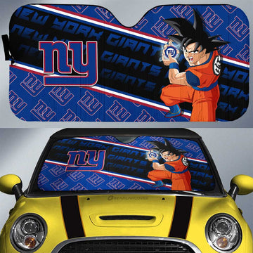 New York Giants Car Sunshade Custom Car Interior Accessories - Gearcarcover - 1