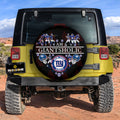 New York Giants Spare Tire Cover Custom For Holic Fans - Gearcarcover - 2