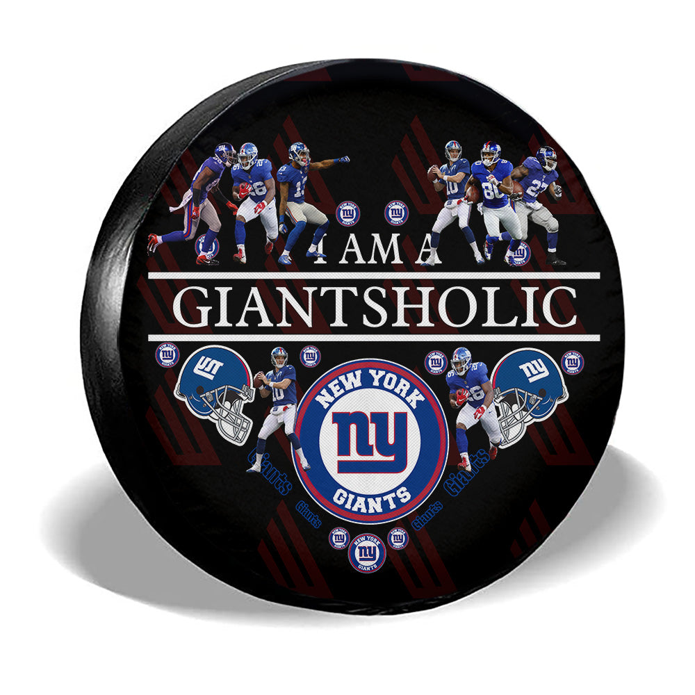 New York Giants Spare Tire Cover Custom For Holic Fans - Gearcarcover - 3