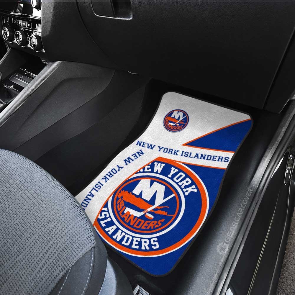 New York Islanders Car Floor Mats Custom Car Accessories For Fans - Gearcarcover - 3