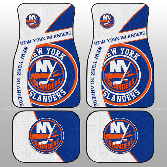 New York Islanders Car Floor Mats Custom Car Accessories For Fans - Gearcarcover - 1
