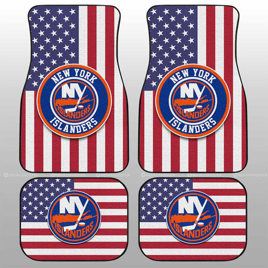 New York Islanders Car Floor Mats Custom Car Accessories - Gearcarcover - 1