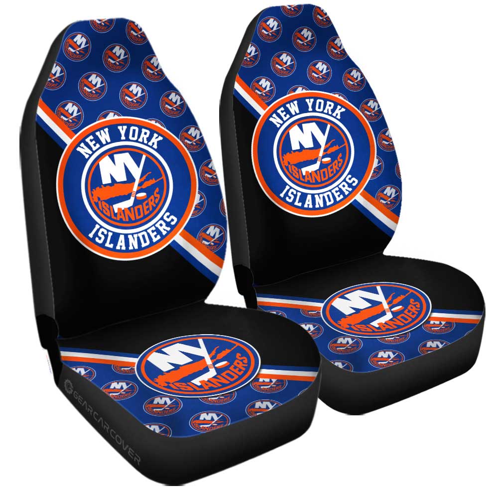 New York Islanders Car Seat Covers Custom Car Accessories For Fans - Gearcarcover - 3