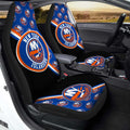 New York Islanders Car Seat Covers Custom Car Accessories For Fans - Gearcarcover - 1